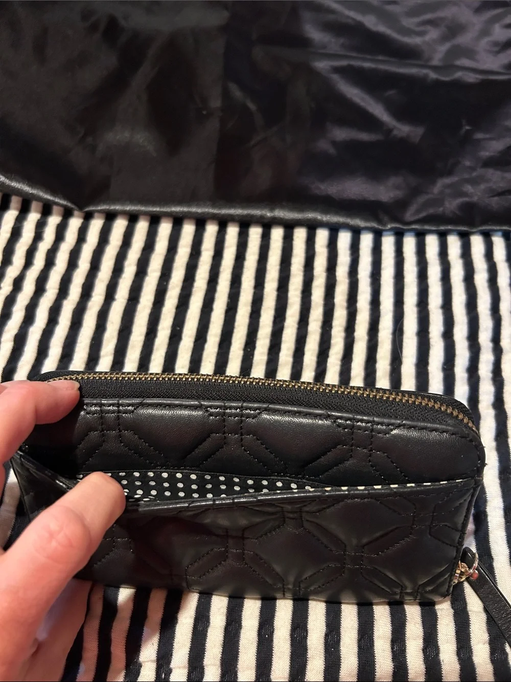kate spade sleek quilted
